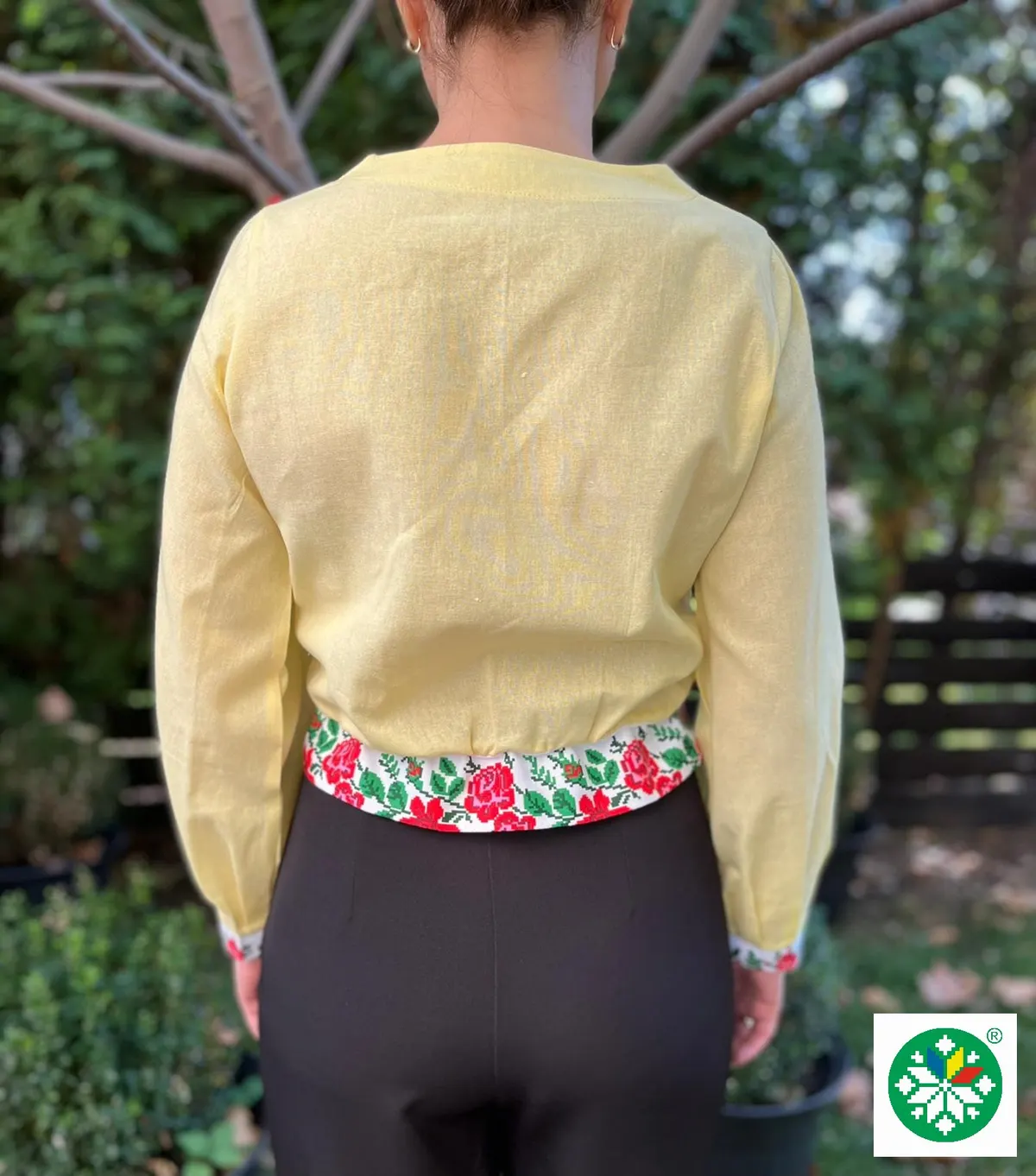 Bluza Amy galbena