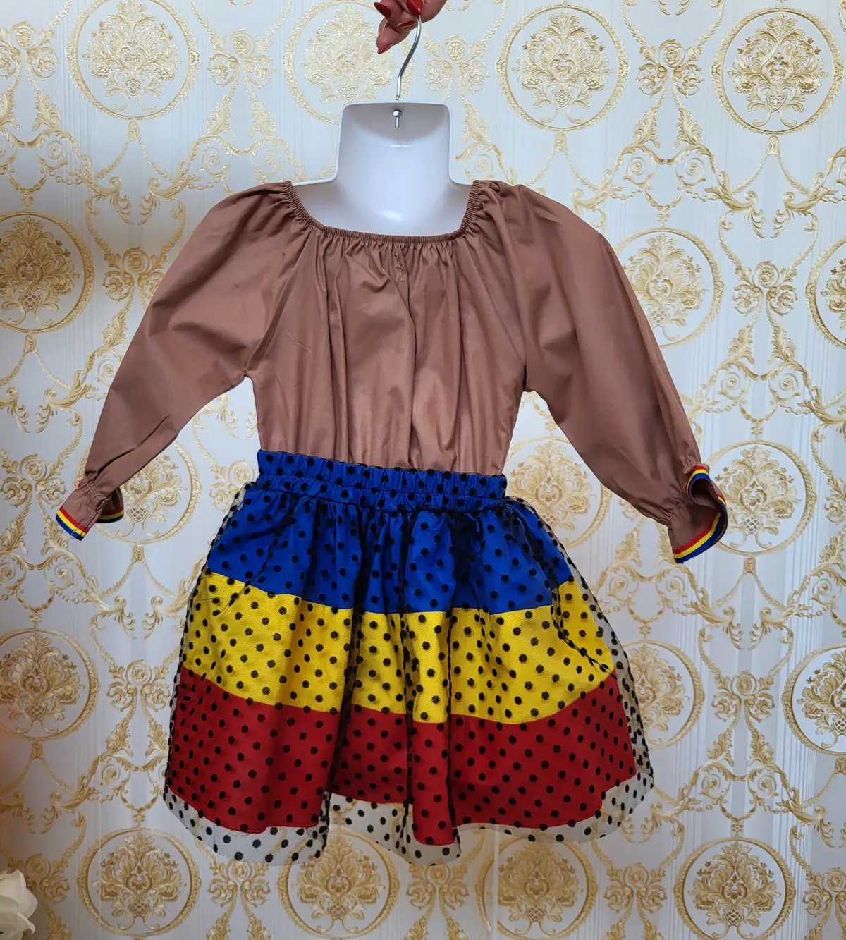 Compleu fata tricolor 2