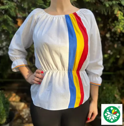 Ie tricolor dama model 1