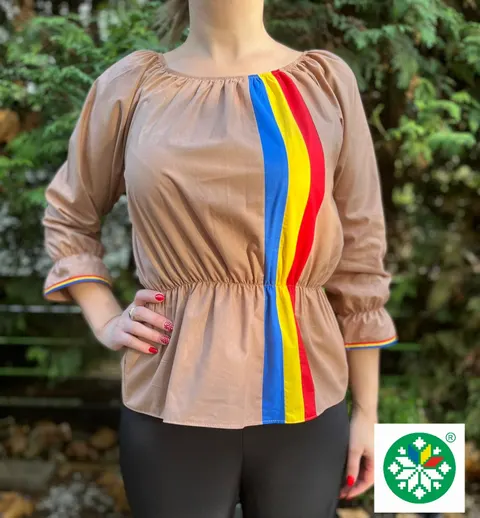 Ie tricolor dama model 2