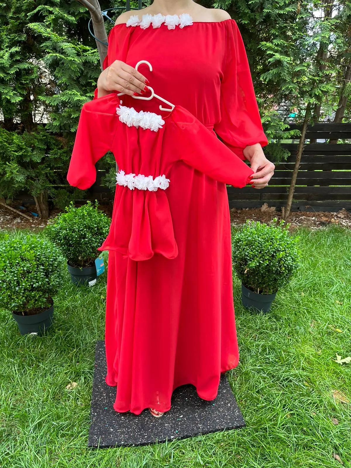 Rochie fetita Cosanzeana rosie