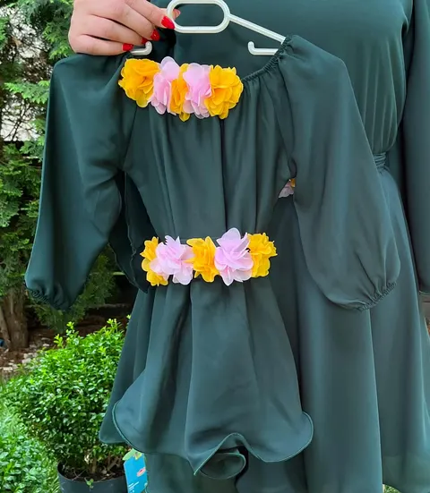Rochie fetita Cosanzeana verde