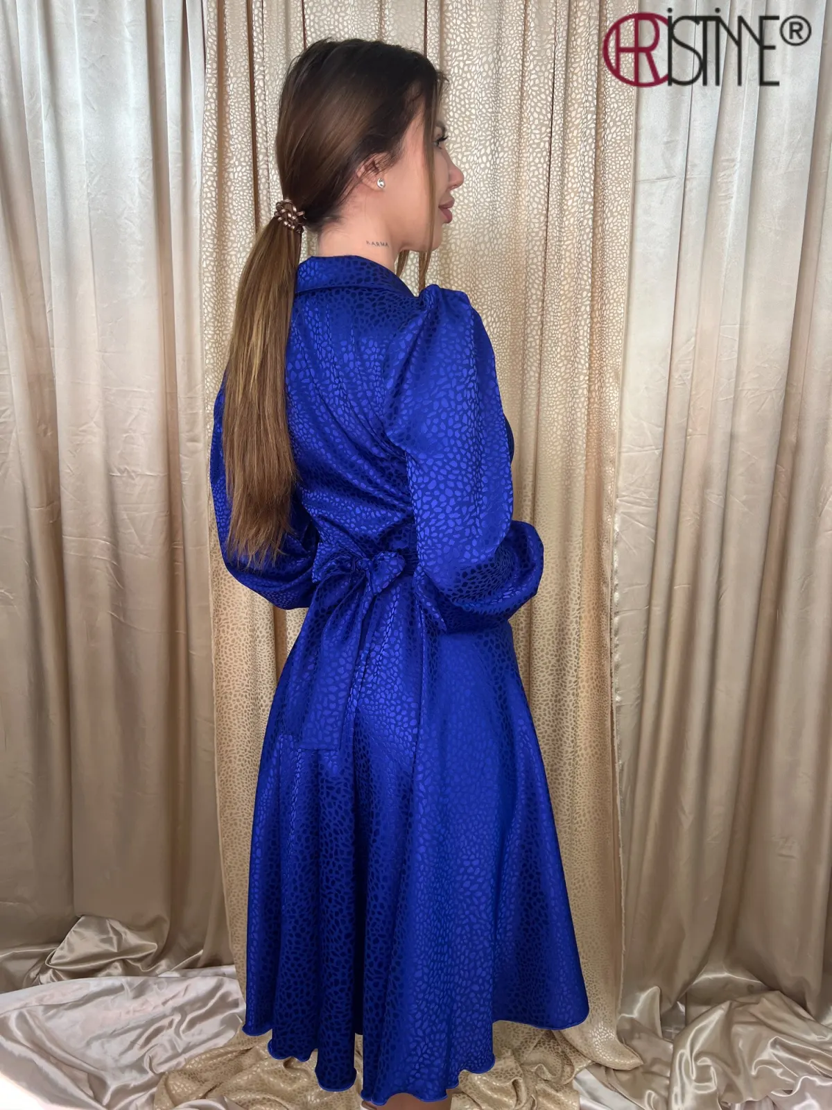Rochie Marilyn albastra