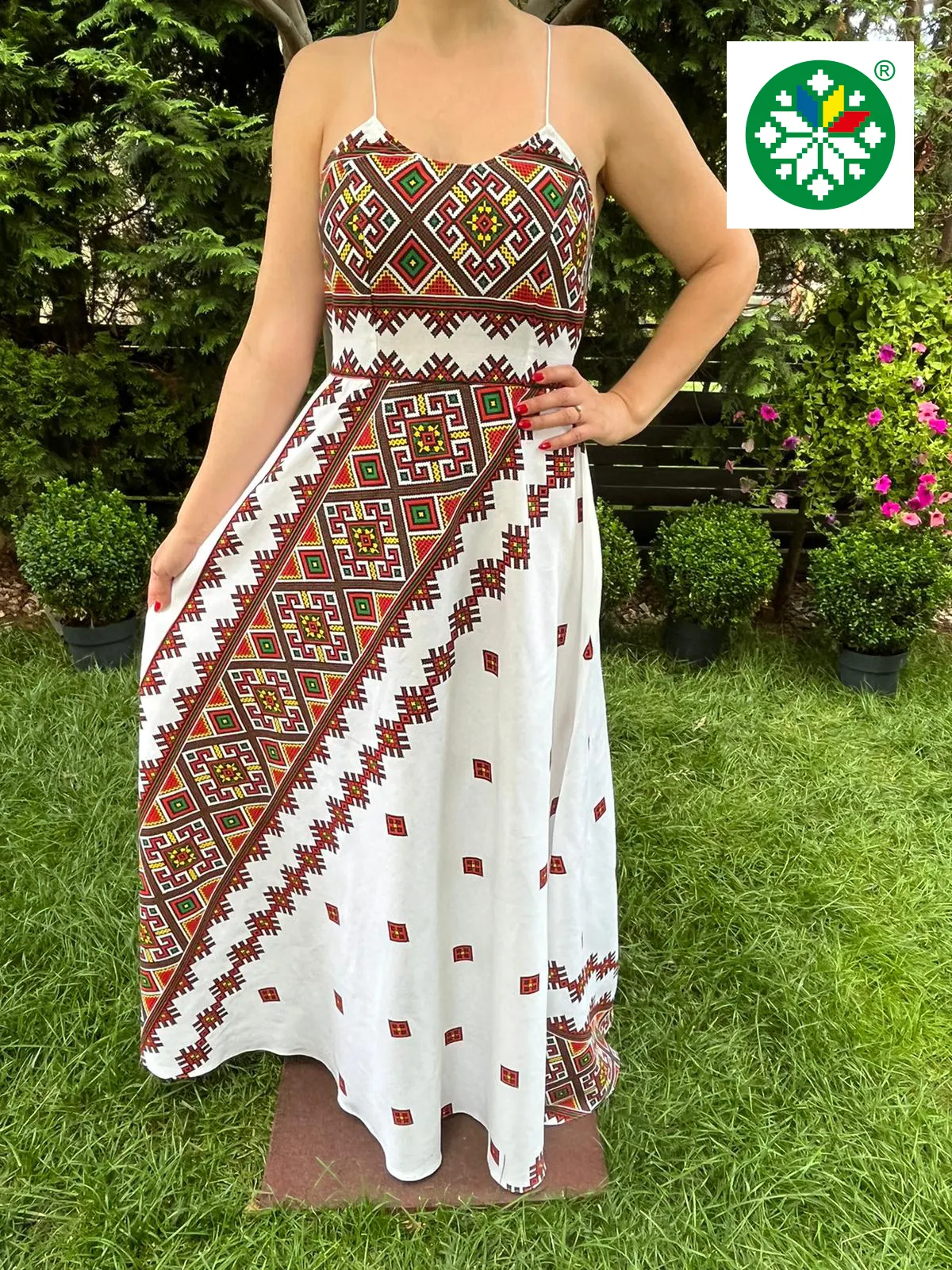 Rochie traditionala lunga Claudia