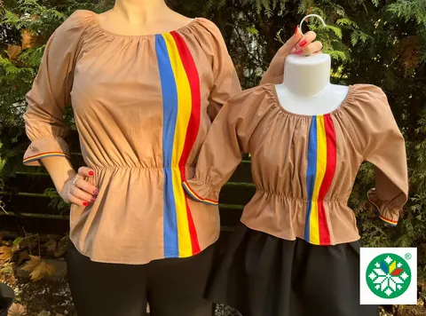 Set ii tricolor mama-fiica model 2