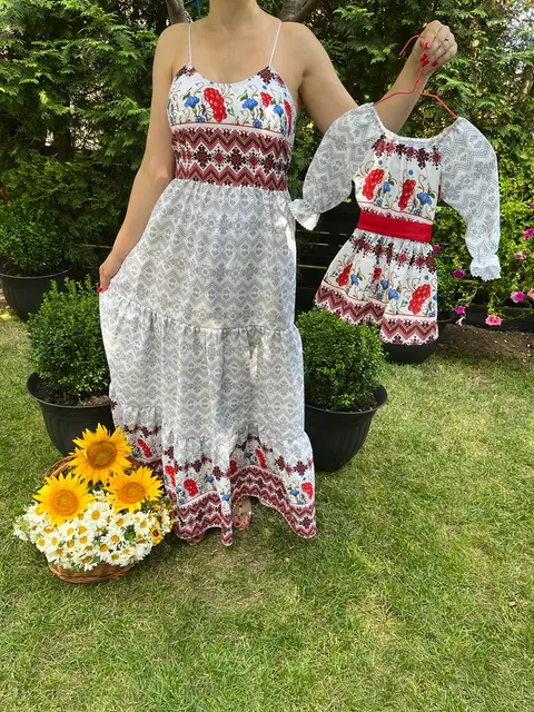 Set rochie lunga Lucia