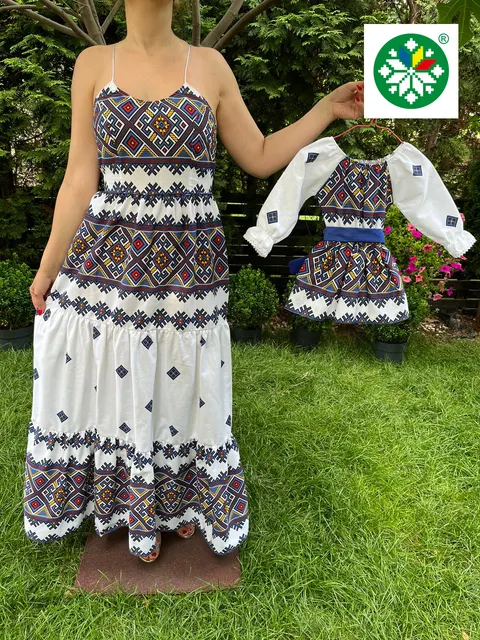 Set rochie lunga Malina