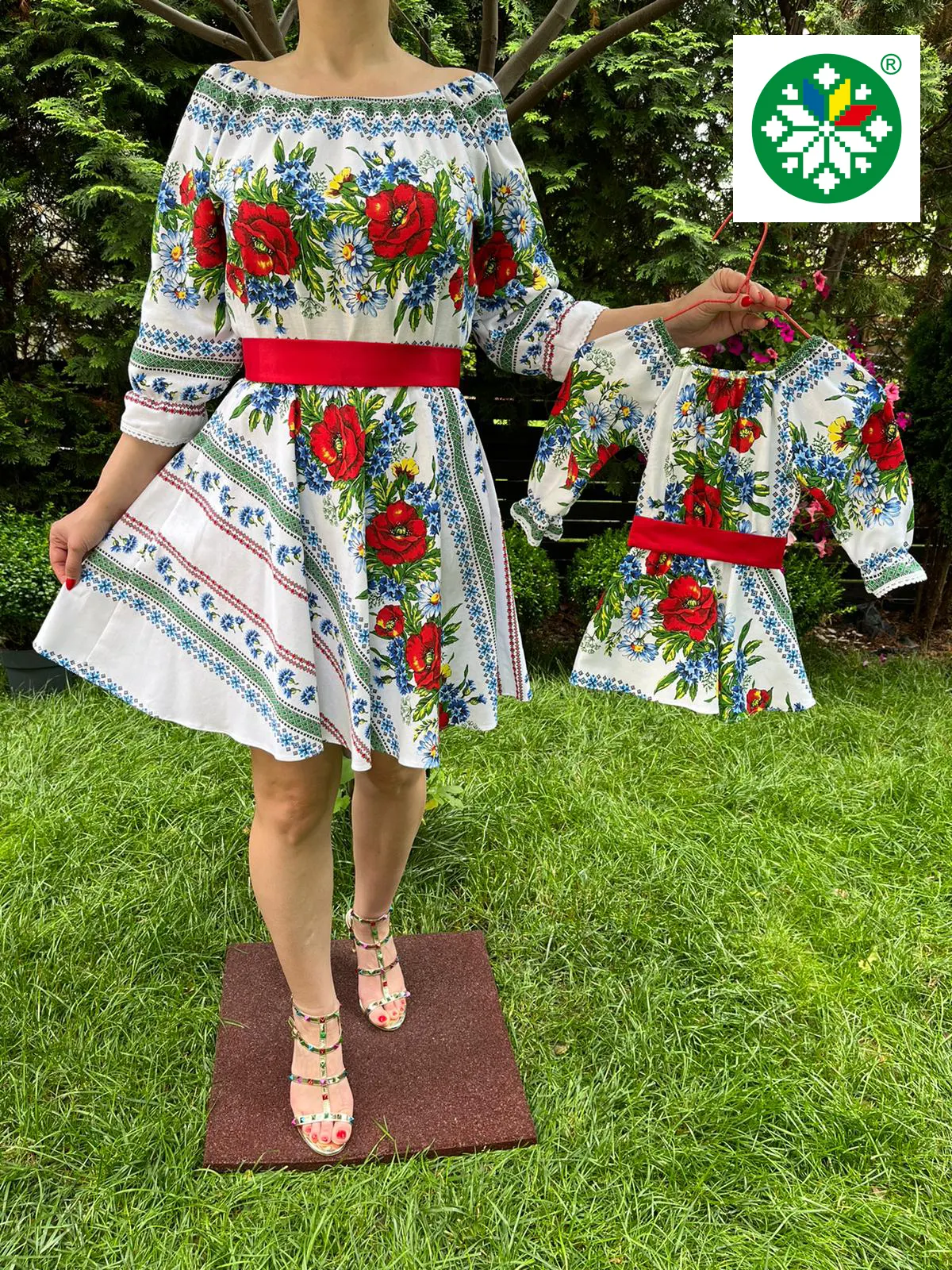 Set rochie scurta Florica
