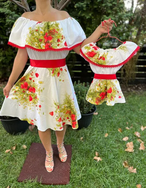 Set rochie scurta Lorena