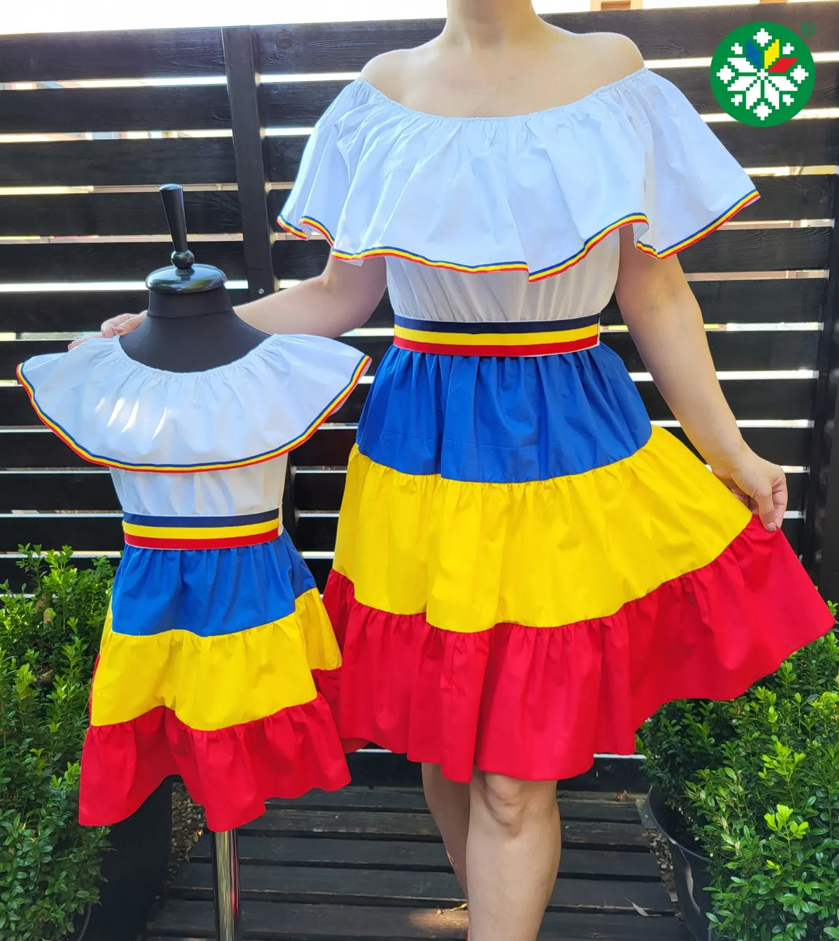 Set rochii tricolor 2